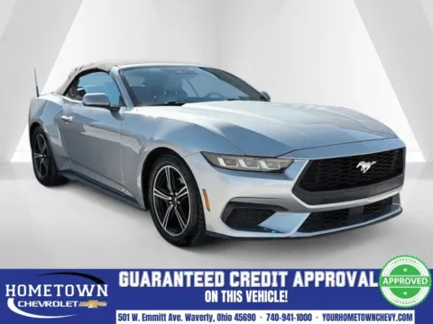 Silver 2024 Ford Mustang EcoBoost Premium for sale in Waverly, OH
