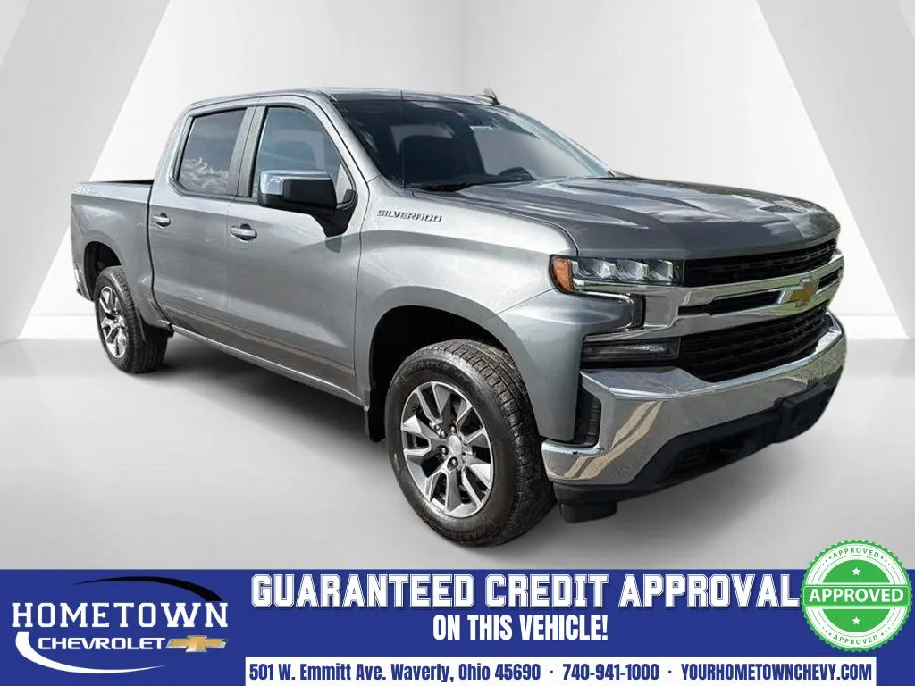 Gray 2022 Chevrolet Silverado 1500 LTD LT for sale in Waverly, OH