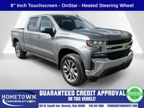 Gray 2022 Chevrolet Silverado 1500 LTD LT for sale in Waverly, OH