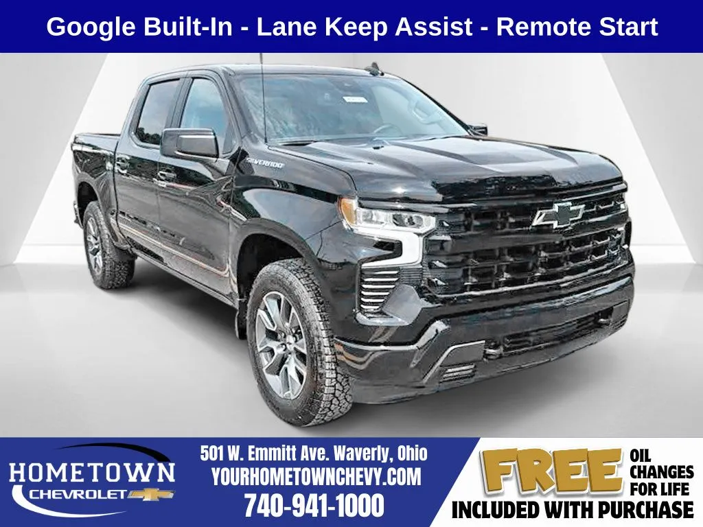 Black 2026 Chevrolet Silverado 1500 RST for sale in Waverly, OH