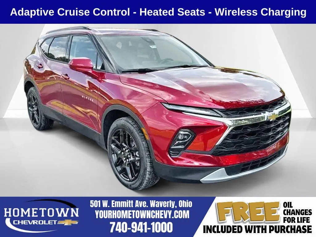 Red 2026 Chevrolet Blazer LT for sale in Waverly, OH