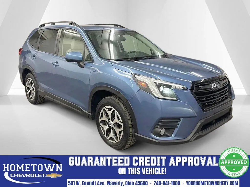 Blue 2023 Subaru Forester Premium for sale in Waverly, OH