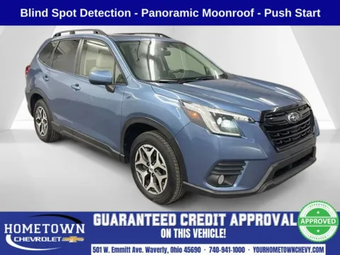 Blue 2023 Subaru Forester Premium for sale in Waverly, OH