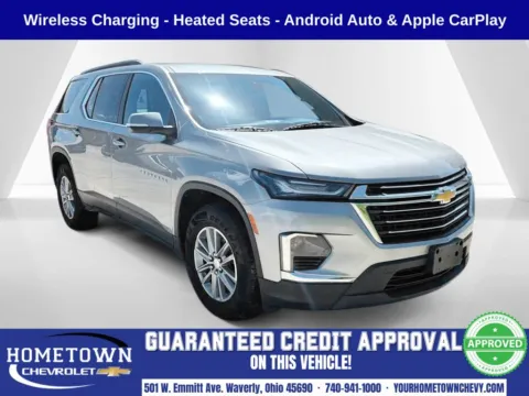 Gray 2023 Chevrolet Traverse LT for sale in Waverly, OH