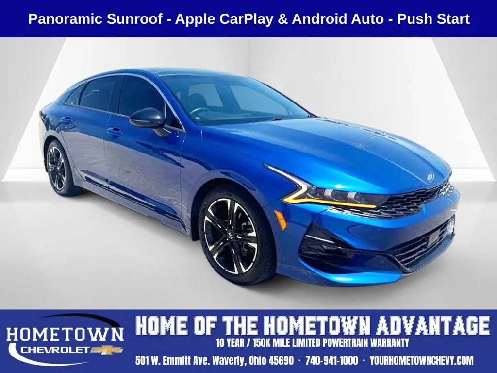 Blue 2021 Kia K5 GT-Line for sale in Waverly, OH