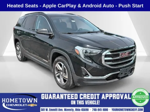 Black 2019 GMC Terrain SLT for sale in Waverly, OH