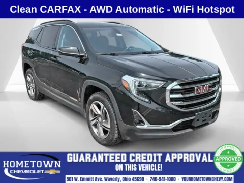 Black 2019 GMC Terrain SLT for sale in Waverly, OH