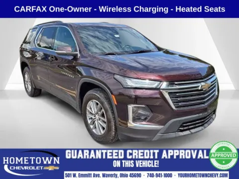 Black 2022 Chevrolet Traverse LT for sale in Waverly, OH