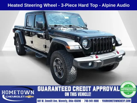Black 2023 Jeep Gladiator Rubicon for sale in Waverly, OH