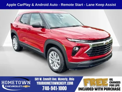 Red 2026 Chevrolet TrailBlazer LS for sale in Waverly, OH