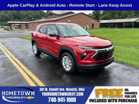 Red 2026 Chevrolet TrailBlazer LS for sale in Waverly, OH