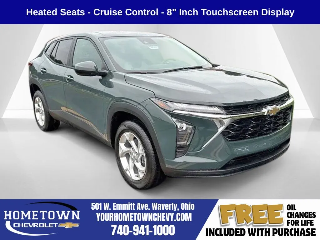 Gray 2026 Chevrolet Trax LS for sale in Waverly, OH
