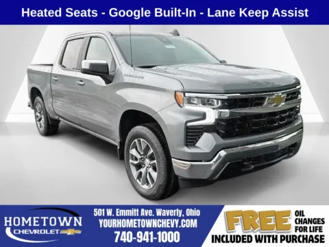 Gray 2026 Chevrolet Silverado 1500 LT for sale in Waverly, OH