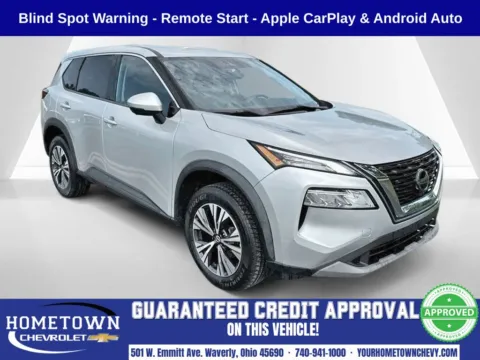Silver 2021 Nissan Rogue SV for sale in Waverly, OH