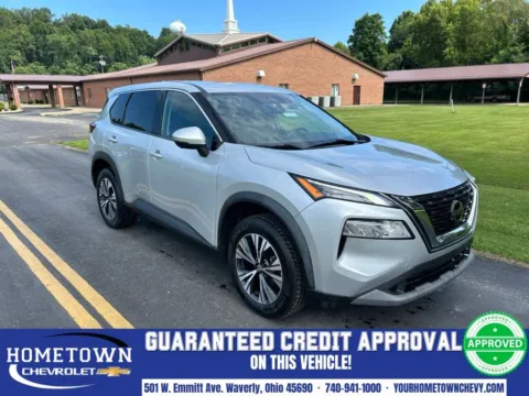 Silver 2021 Nissan Rogue SV for sale in Waverly, OH