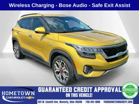 Yellow 2022 Kia Seltos SX for sale in Waverly, OH