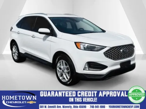 White 2023 Ford Edge SEL for sale in Waverly, OH