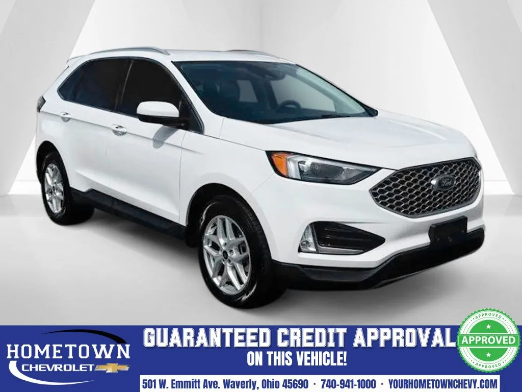 White 2023 Ford Edge SEL for sale in Waverly, OH