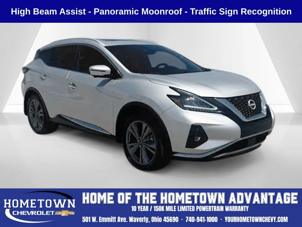 Silver 2023 Nissan Murano Platinum for sale in Waverly, OH