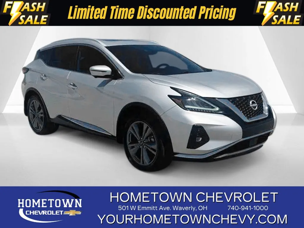 Silver 2023 Nissan Murano Platinum for sale in Waverly, OH