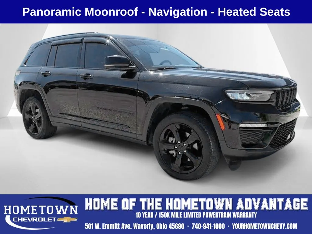 Black 2024 Jeep Grand Cherokee Limited for sale in Waverly, OH