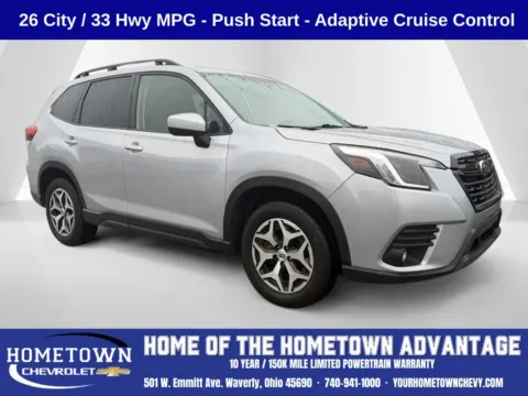 Silver 2024 Subaru Forester Premium for sale in Waverly, OH