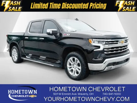 Black 2024 Chevrolet Silverado 1500 LTZ for sale in Waverly, OH