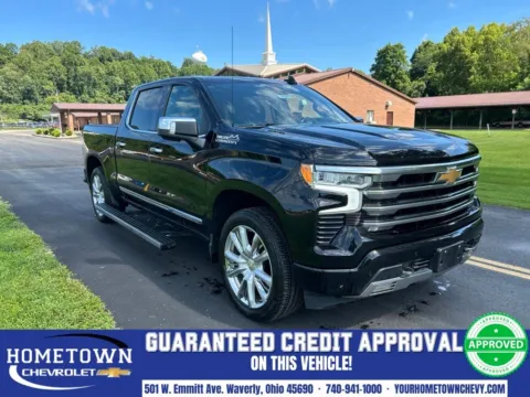 Black 2024 Chevrolet Silverado 1500 High Country for sale in Waverly, OH