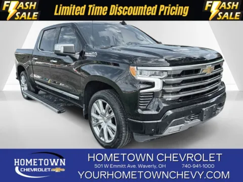 Black 2024 Chevrolet Silverado 1500 High Country for sale in Waverly, OH
