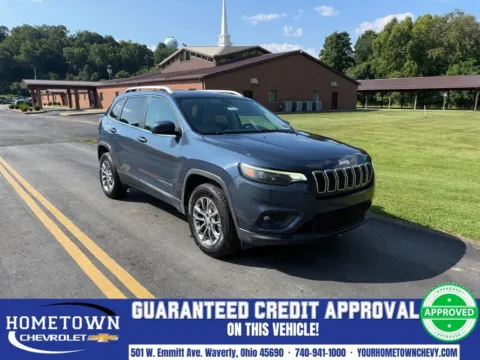Blue 2020 Jeep Cherokee Latitude Plus for sale in Waverly, OH