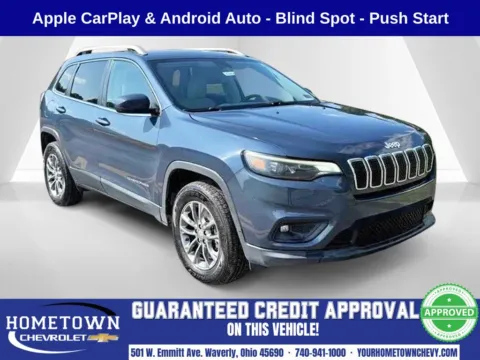 Blue 2020 Jeep Cherokee Latitude Plus for sale in Waverly, OH