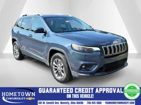 Blue 2020 Jeep Cherokee Latitude Plus for sale in Waverly, OH