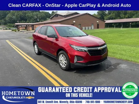 Red 2022 Chevrolet Equinox LT for sale in Waverly, OH