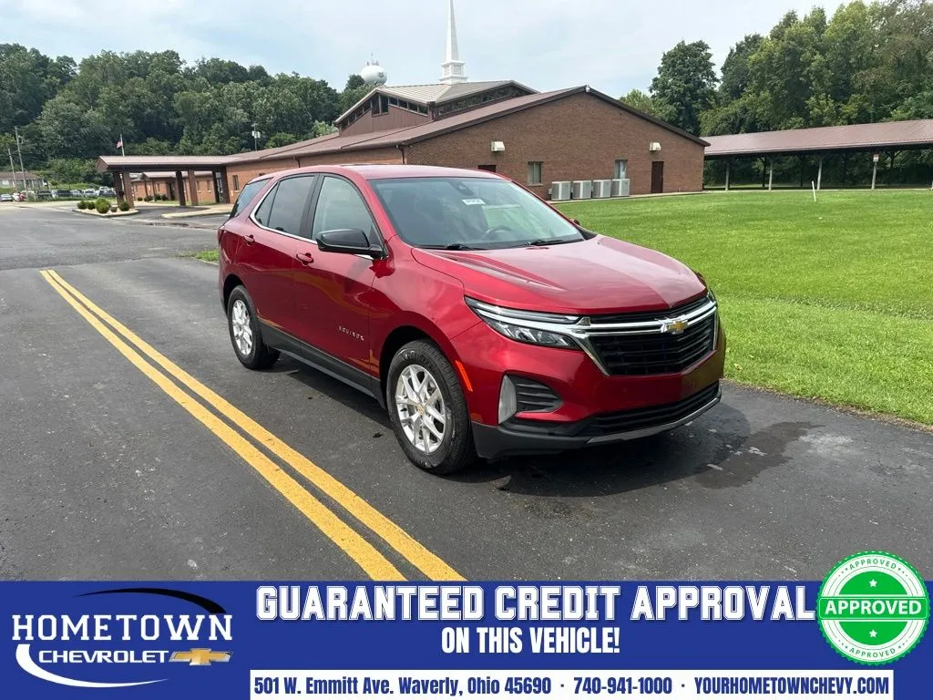 Red 2022 Chevrolet Equinox LT for sale in Waverly, OH