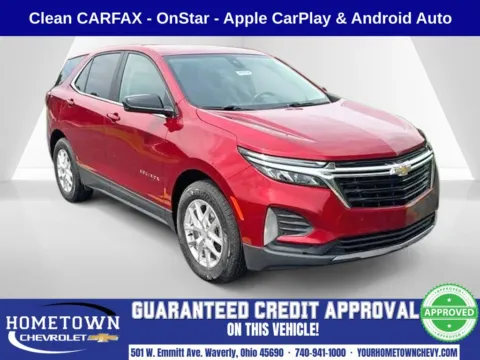 Red 2022 Chevrolet Equinox LT for sale in Waverly, OH