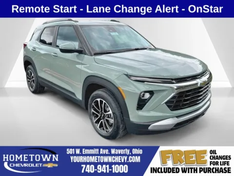 Green 2026 Chevrolet TrailBlazer LT for sale in Waverly, OH