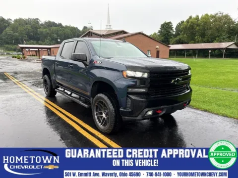 Blue 2020 Chevrolet Silverado 1500 LT Trail Boss for sale in Waverly, OH