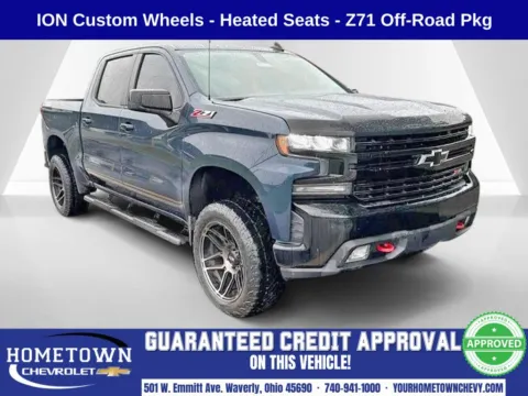 Blue 2020 Chevrolet Silverado 1500 LT Trail Boss for sale in Waverly, OH