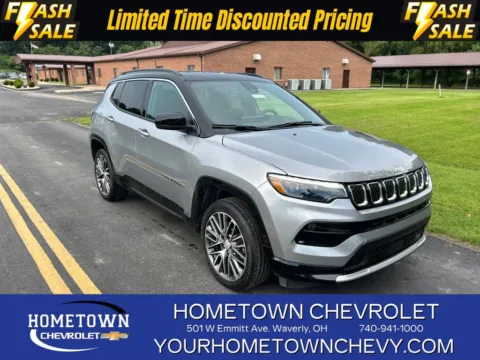 Silver 2023 Jeep Compass Limited for sale in Waverly, OH