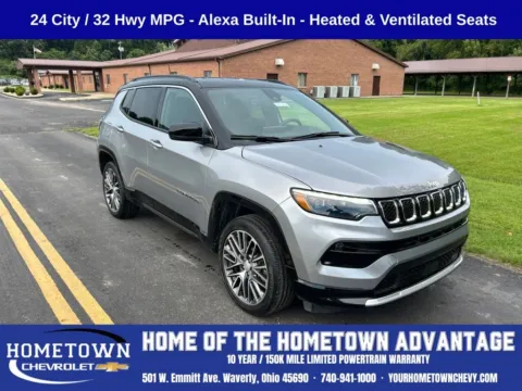 Silver 2023 Jeep Compass Limited for sale in Waverly, OH