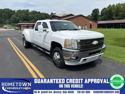 White 2011 Chevrolet Silverado 3500 HD LTZ for sale in Waverly, OH