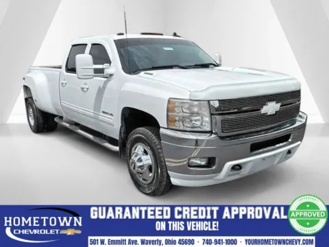 White 2011 Chevrolet Silverado 3500 HD LTZ for sale in Waverly, OH