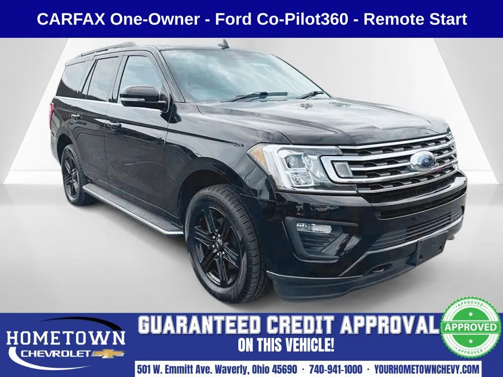 Black 2021 Ford Expedition XLT for sale in Waverly, OH