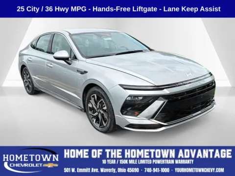 Silver 2025 Hyundai Sonata SEL for sale in Waverly, OH