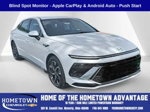 White 2025 Hyundai Sonata SEL for sale in Waverly, OH