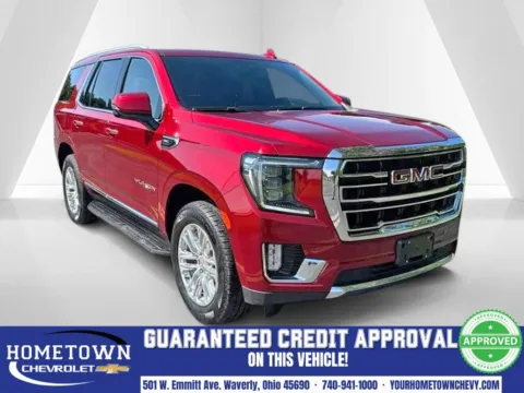 Red 2023 GMC Yukon SLT for sale in Waverly, OH