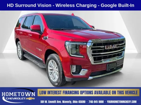 Red 2023 GMC Yukon SLT for sale in Waverly, OH