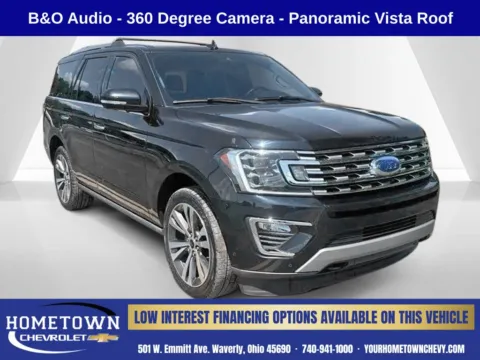 Blue 2021 Ford Expedition Limited for sale in Waverly, OH