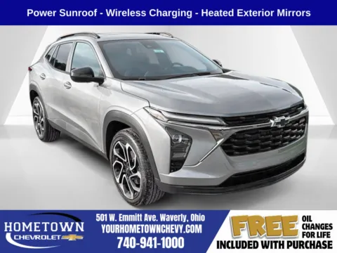 Gray 2026 Chevrolet Trax 2RS for sale in Waverly, OH