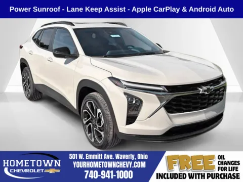 White 2026 Chevrolet Trax 2RS for sale in Waverly, OH